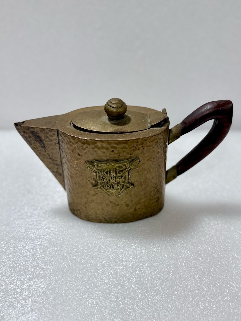 vintage Copper Teapot promotional souvenir King Arthur's Pub